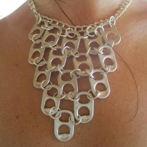 1000 Pull Tabs Pop Beer Can Aluminum Silver Can Tops for Arts Crafts and Fun - Picture 3 of 4